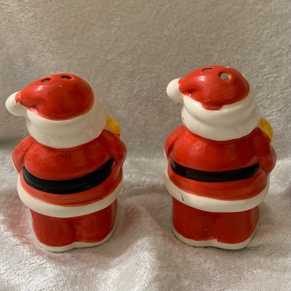 Vintage Dining Vintage Santa Salt And Pepper Shakers Poshmark